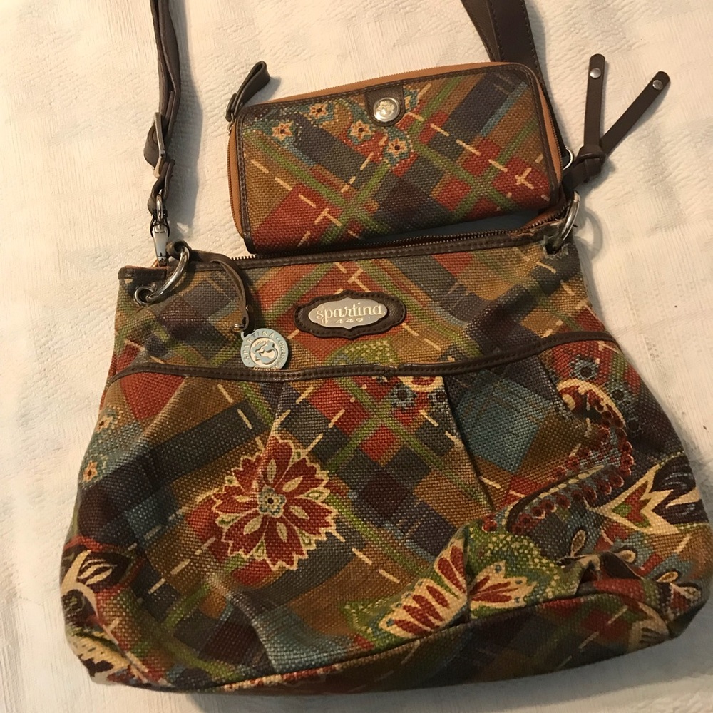 Spartina brand bag and wallet